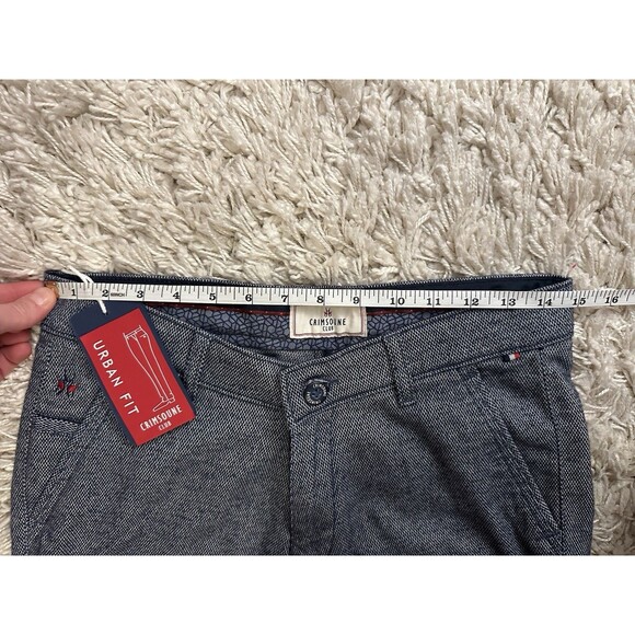NWT Crimsoune Club Blue Grey Urban Fit Slim Dress Pants Men’s Size 30 X 32 - Picture 8 of 9
